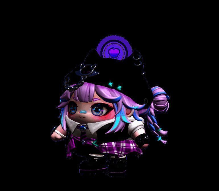 小恶魔星紫形象图