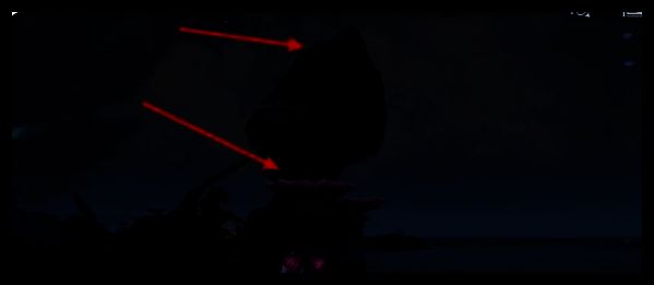 北方箭头处画面