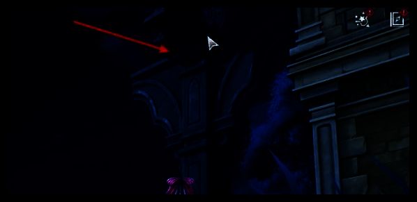 东南方向建筑上宝箱位置图