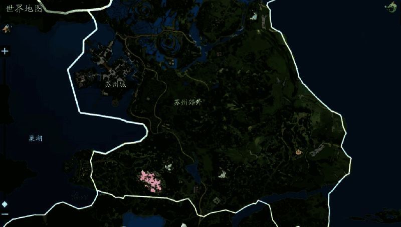 定宝坞位置地图