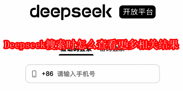 DEEPSEEK搜索相关配图1