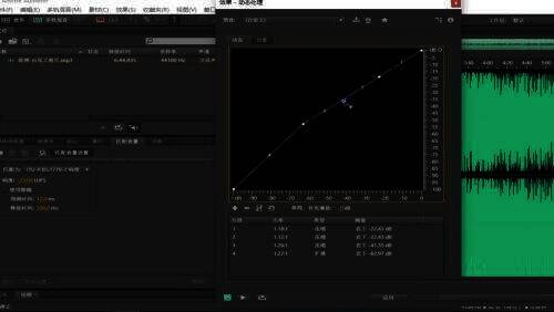 Adobe Audition cs6拉动曲线界面配图