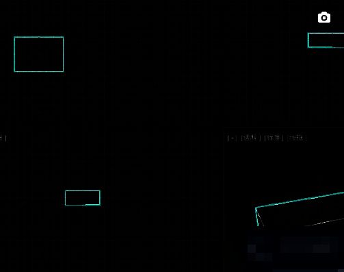 3dmax中长方体的线框模式