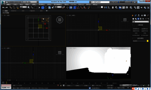 设置聚光灯位置的操作图