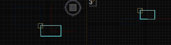 3dmax在端点处创建长方体图