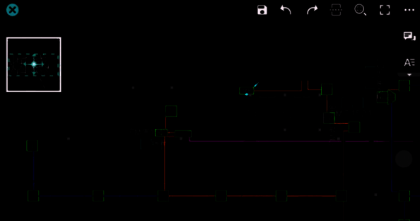 浩辰CAD看图王拖动文字到指定位置配图