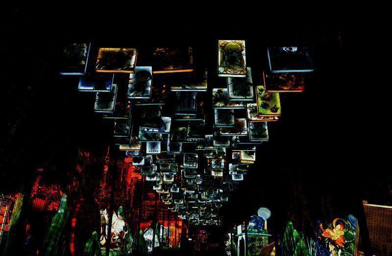 自贡灯会彩灯剧场画面