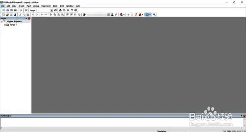 工程创建成功后的界面图