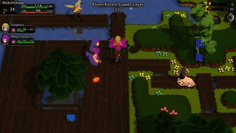 《魔物娘与不可思议的冒险 重置版》游戏截图1