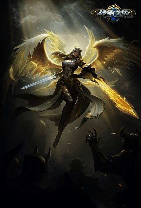 光·天穹圣翼英雄宣传图