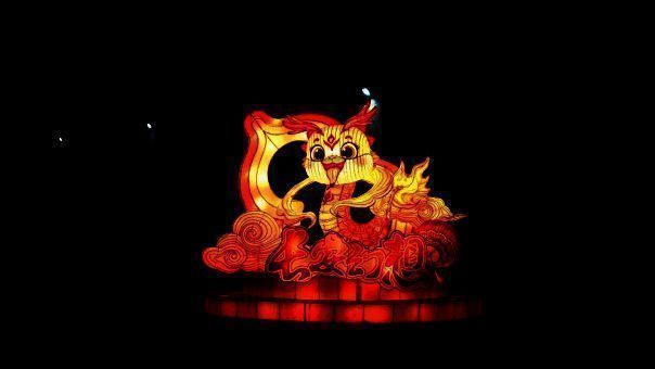 《长安幻想》非遗灵蛇花灯宣传图