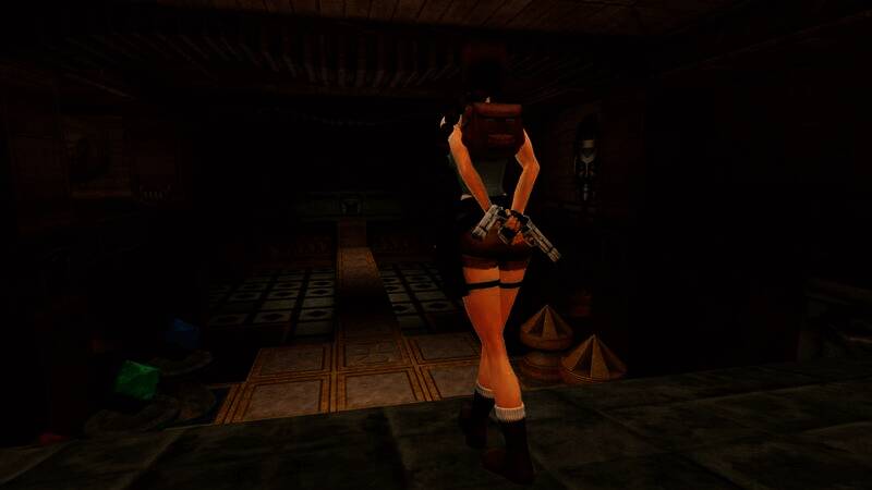 《古墓丽影4 - 6复刻版》游戏场景图