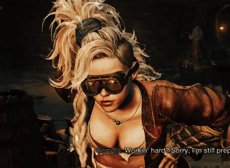 《怪物猎人:荒野》中杰玛的形象