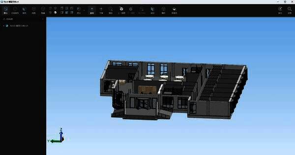 3D图纸浏览界面