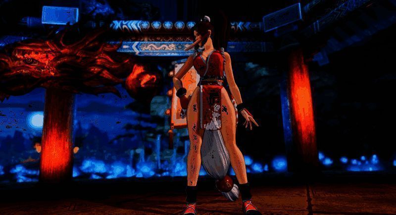 不知火舞3D化形象动图