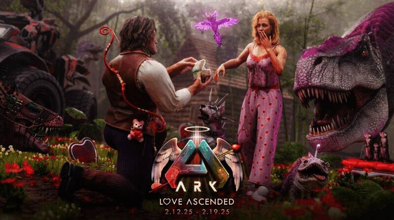 《方舟:生存飞升》爱之飞升活动浪漫画面