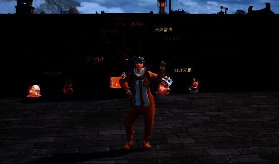 和平精英不夜城美食摊图