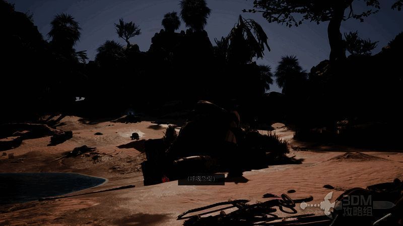 《宣誓》序章主角与加里克在海岸场景