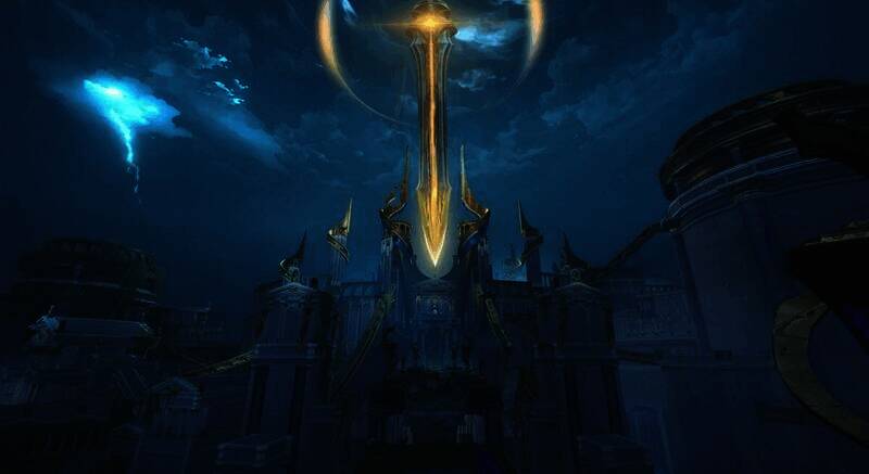 翁法罗斯破败堡垒场景图