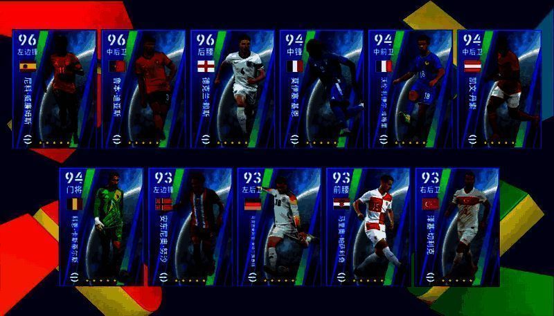 欧洲国家队精选球员相关图片