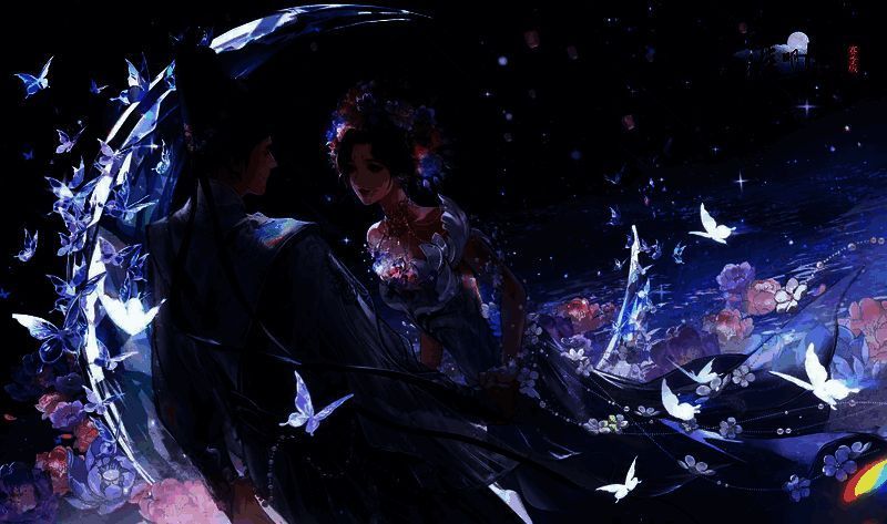 簪花主题外观图片