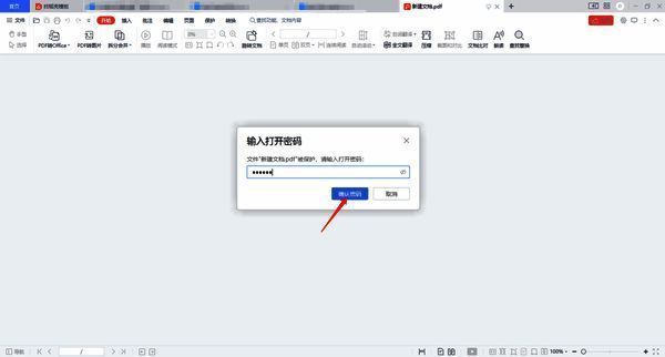输入密码打开文件界面图片