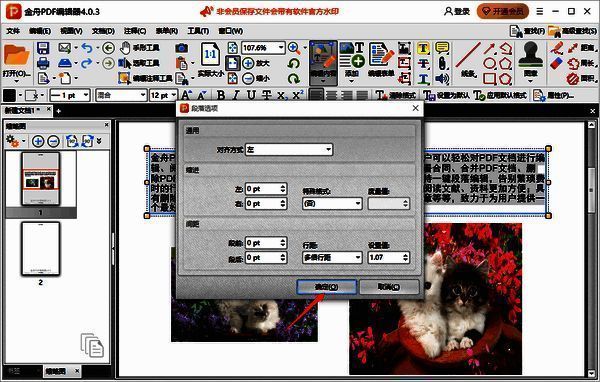 设置段落对话框图片