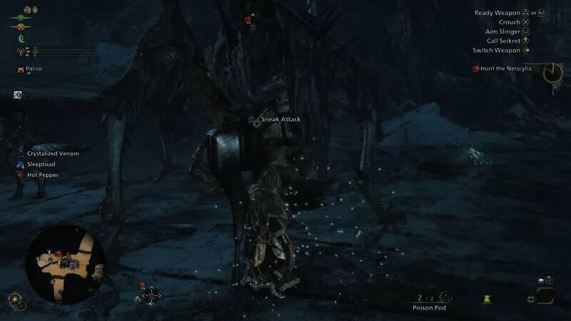 《怪物猎人：荒野》影蜘蛛狩猎视频截图4