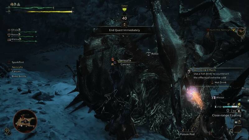 《怪物猎人：荒野》影蜘蛛狩猎视频截图10