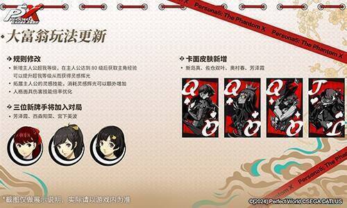 《女神异闻录：夜幕魅影》3.2.1版本大富翁S3赛季宣传图