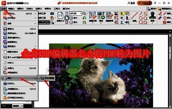 金舟PDF编辑器相关界面图片