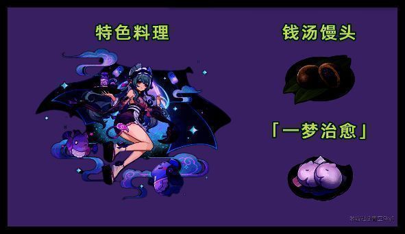 钱汤馒头料理图片