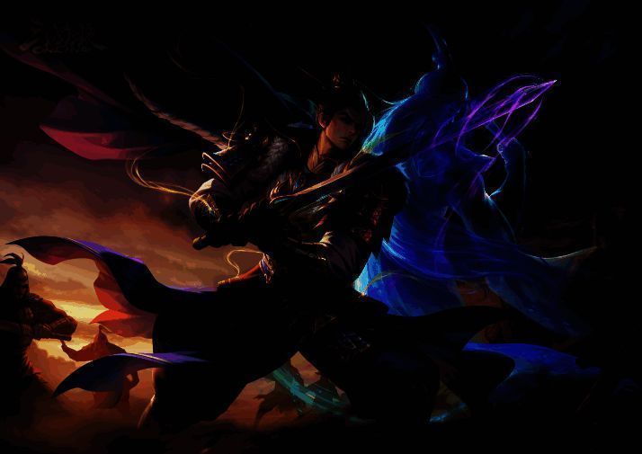 着墨山河*南华老仙皮肤图