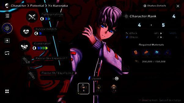 游戏角色养成宣传图