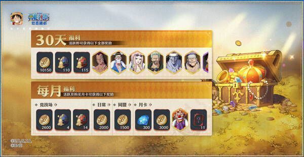 首月庆典福利展示图