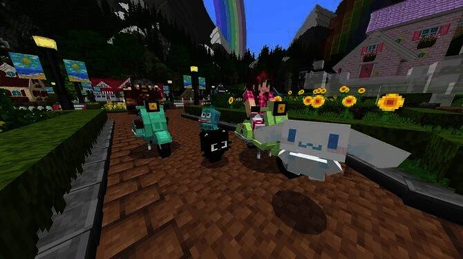 《我的世界》中三丽鸥主题场景