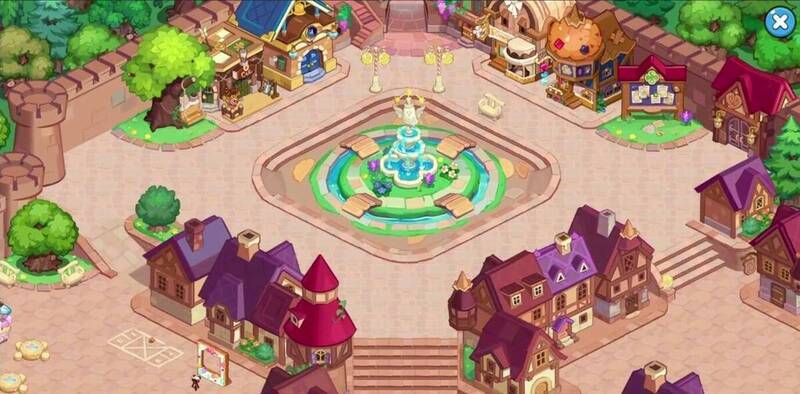 《饼干人王国》广场模式画面