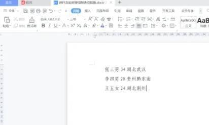 打开WPS Office软件及文档的界面