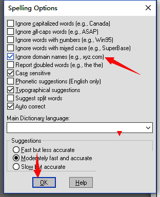 点击确定完成设置图