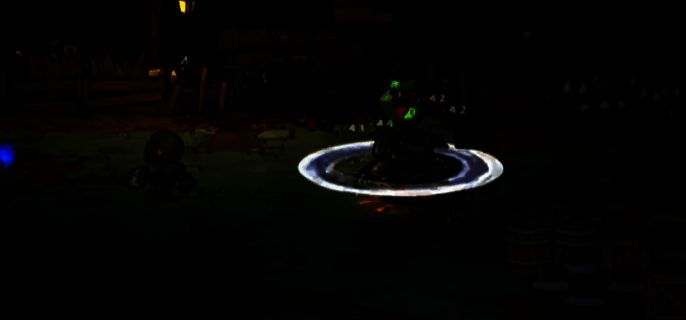 魔物占领区域战斗画面图片