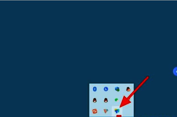 右键点击ToDesk图标操作配图