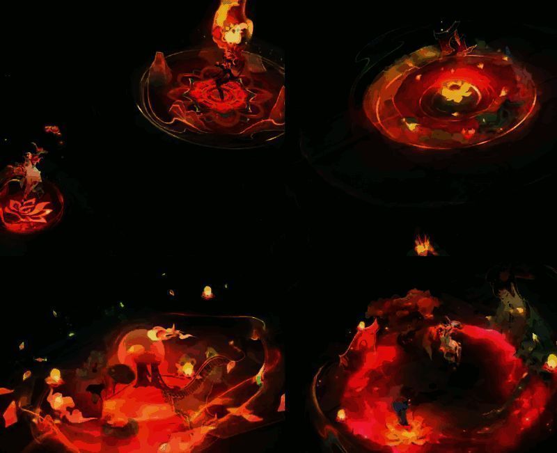 西施情人节限定皮肤展示图