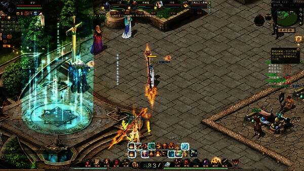 《魔域》卡诺萨城画面