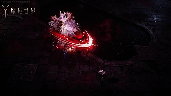 《魔域世界》野外探索画面