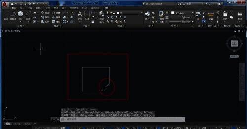 CAD2018倒角完成界面图
