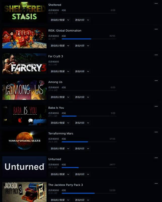 Steam游戏游玩记录截图4
