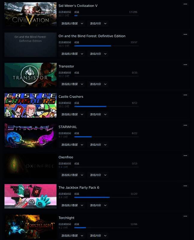 Steam游戏游玩记录截图7