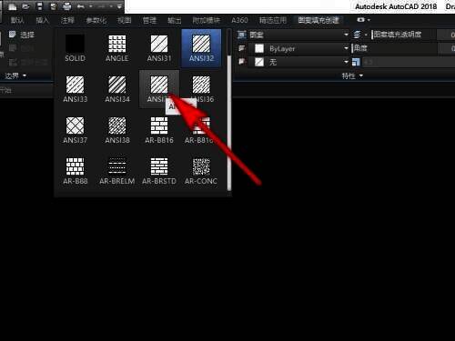 选择玻璃材质图例的界面图