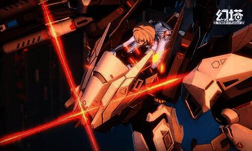 玩家驾驶机甲对抗智能机械体画面