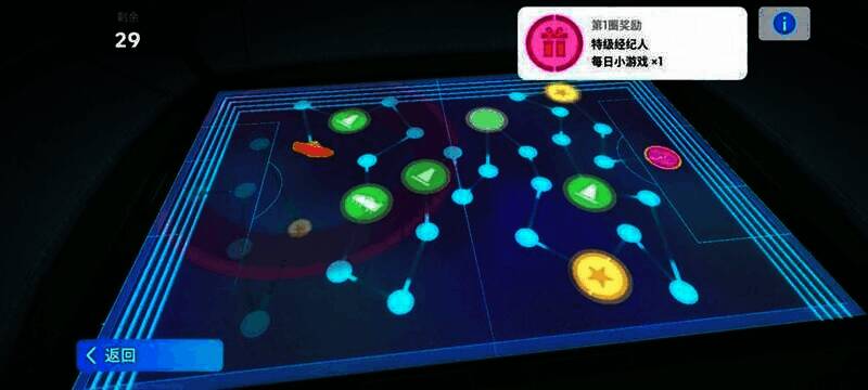 每日小游戏界面